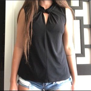 Black Le Château Blouse Size S